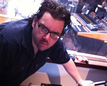 Jack Miele at the console